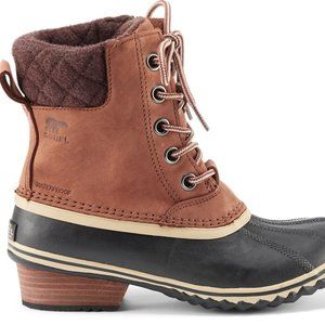 Sorel Slimpack II Brown and Black Winter Boots